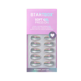 BTArtbox removal image soaking nails in warm water to show gentle peel-off benefit
