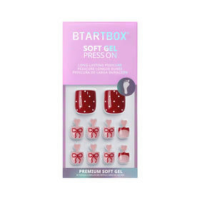 BTArtbox lifestyle shot pairing pedicure with sandals for confident wear