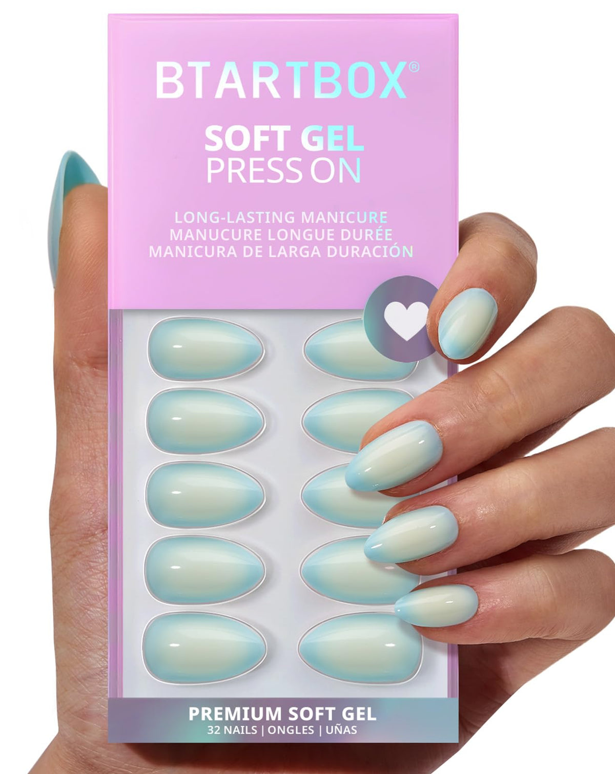 BTArtbox front packaging showing Semester Glow kit and contents for instant manicure