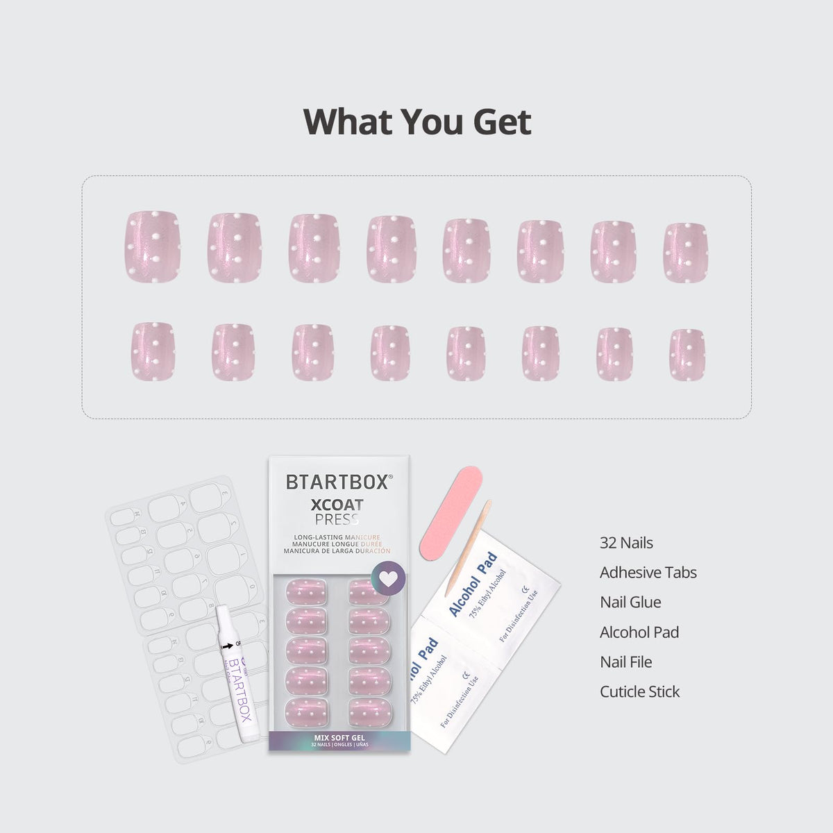 BTArtbox display of 16 sizes illustrating selection and custom fit benefits