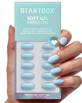 BTArtbox front packaging showing sky transition nails and included tools
