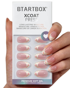 BTArtbox front packaging showing Sunprint Dress nails and included tools for convenience