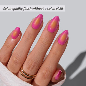 BTArtbox close-up texture of nail surface highlighting flexible BTMMA finish