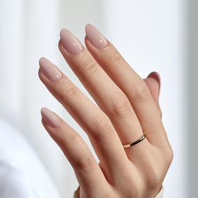 BTArtbox close-up of gel polish texture showing handcrafted depth for natural salon shine