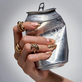 BTArtbox flexible nail texture close-up demonstrating soft BTMMA material and comfortable fit
