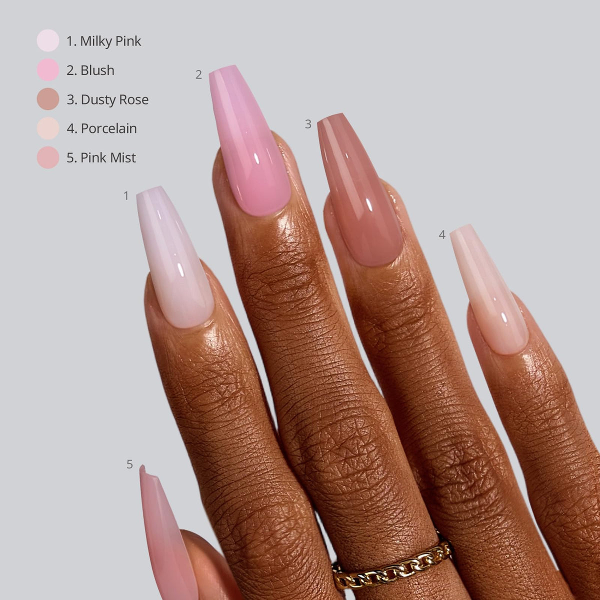 BTArtboxnails model applying a nail demonstrating quick press-on application