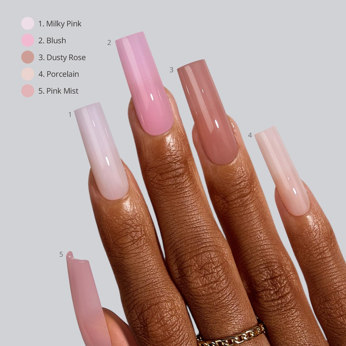 BTArtboxnails application on hand model illustrating easy salon-quality results
