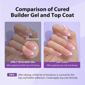 BTArtboxnails builder gel brush detail for precise French-tip control