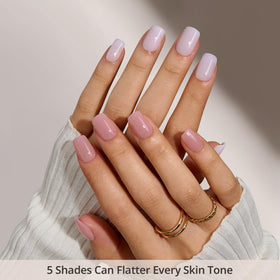 BTArtboxnails close-up of soft gel texture for comfortable flexible wear