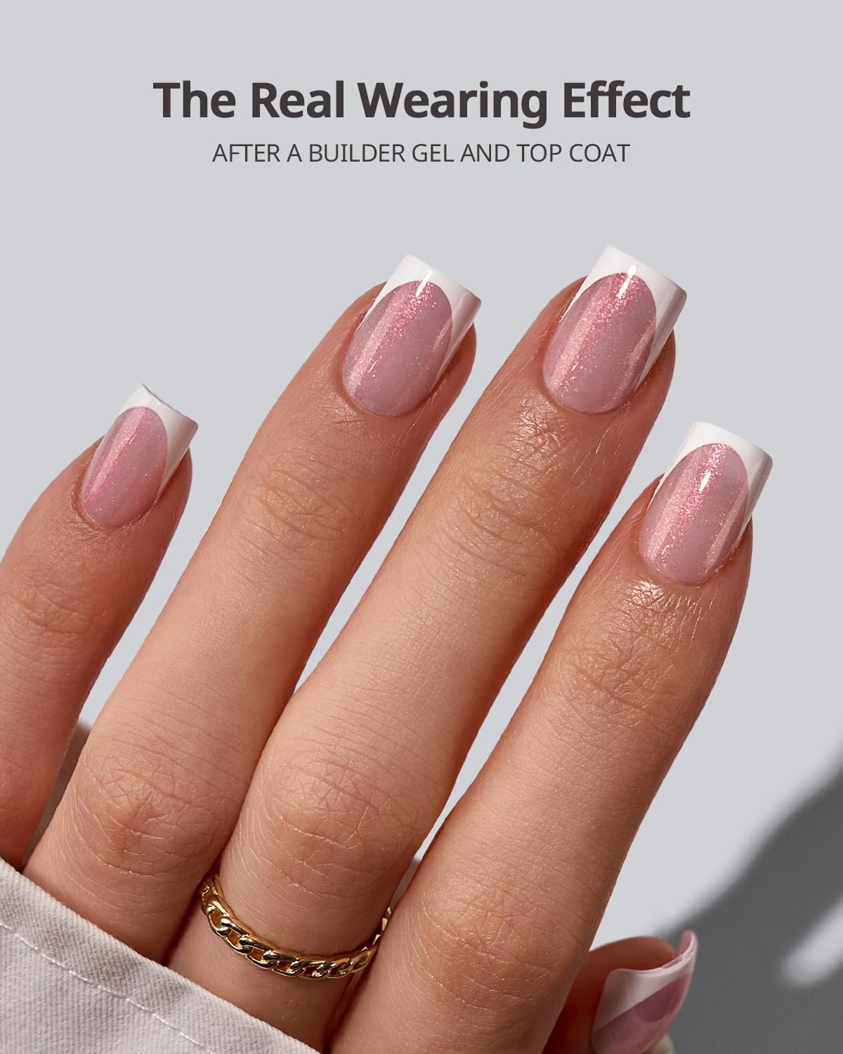 BTArtboxnails close-up of shimmering pink texture highlighting luxe light-reflective finish