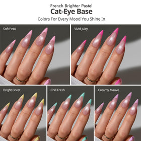 BTArtboxnails close-up of cat-eye base texture highlighting glossy finish