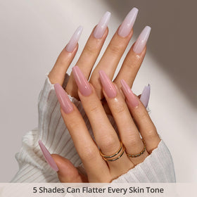 BTArtboxnails close-up of soft gel texture demonstrating comfortable flexible fit