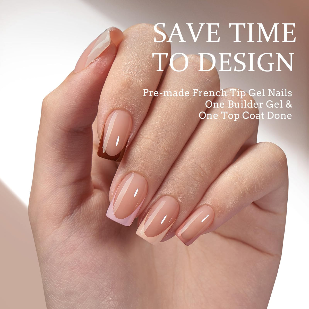 BTArtboxnails close-up texture of soft gel tips highlighting flexibility