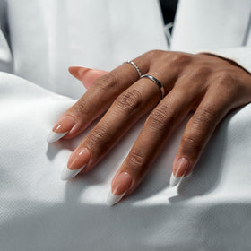 BTArtboxnails close-up of almond tip shape highlighting natural contour fit