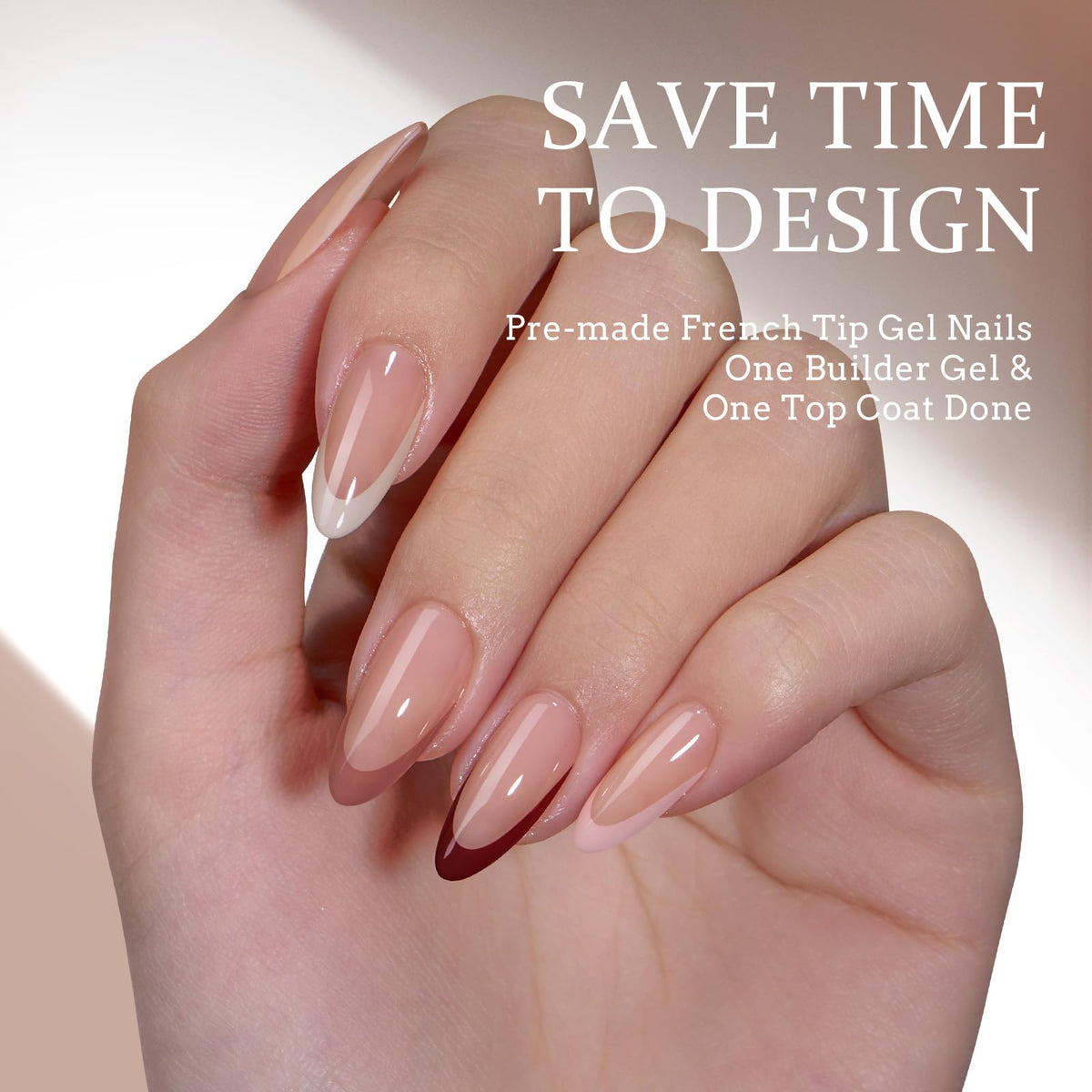 BTArtboxnails close-up of soft gel tip texture for natural fit