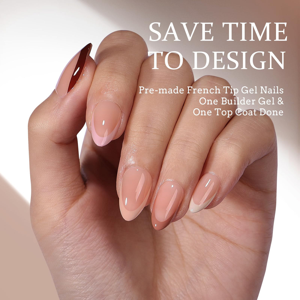 BTArtboxnails close-up of soft gel tip texture for smoother finish