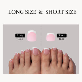 BTArtboxnails French design detail showing tapered cuticle fit and natural-looking finish