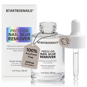 BTArtboxnails front bottle showing gentle remover and easy identification