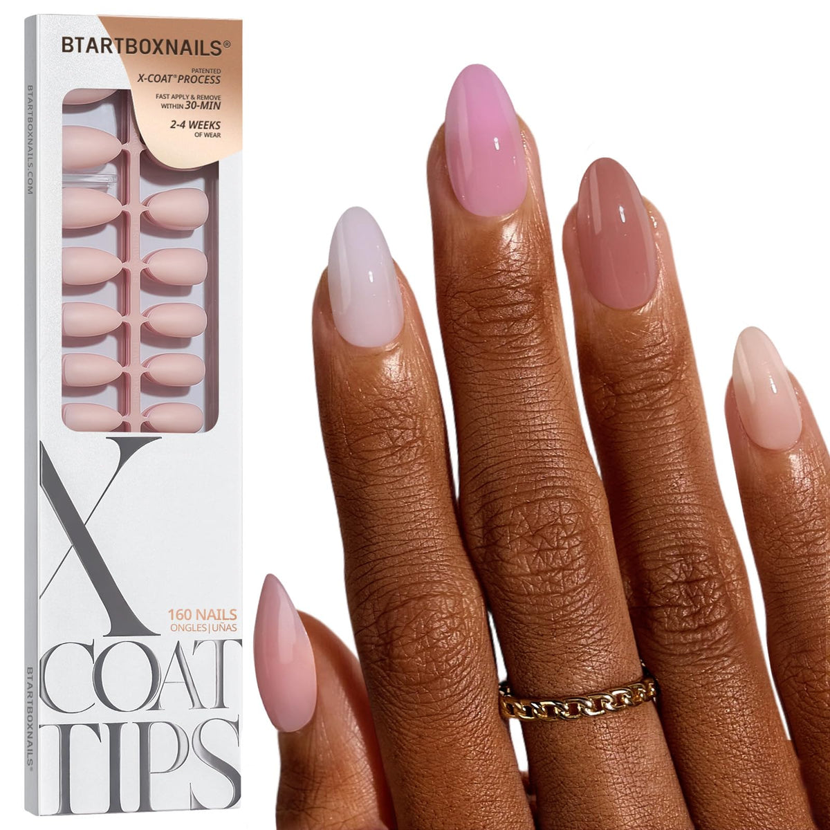 BTArtboxnails front packaging showing kit and benefits for quick use