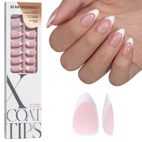 BTArtboxnails front packaging showing French gel tips and quick application benefit