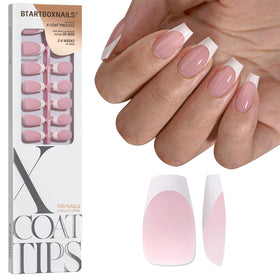 BTArtboxnails front packaging showing 160-piece set and French tips benefit quick selection
