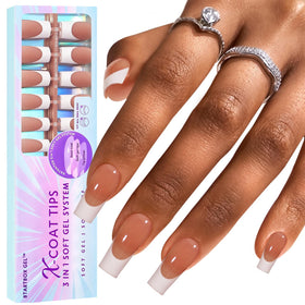 BTArtboxnails front packaging showing 150-piece French tip kit and convenience