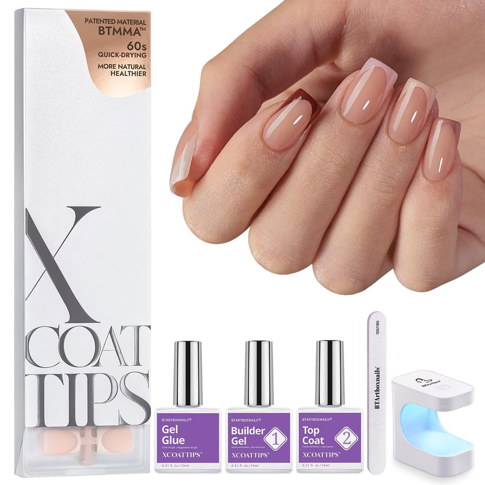 BTArtboxnails front packaging showing kit and benefits for quick setup
