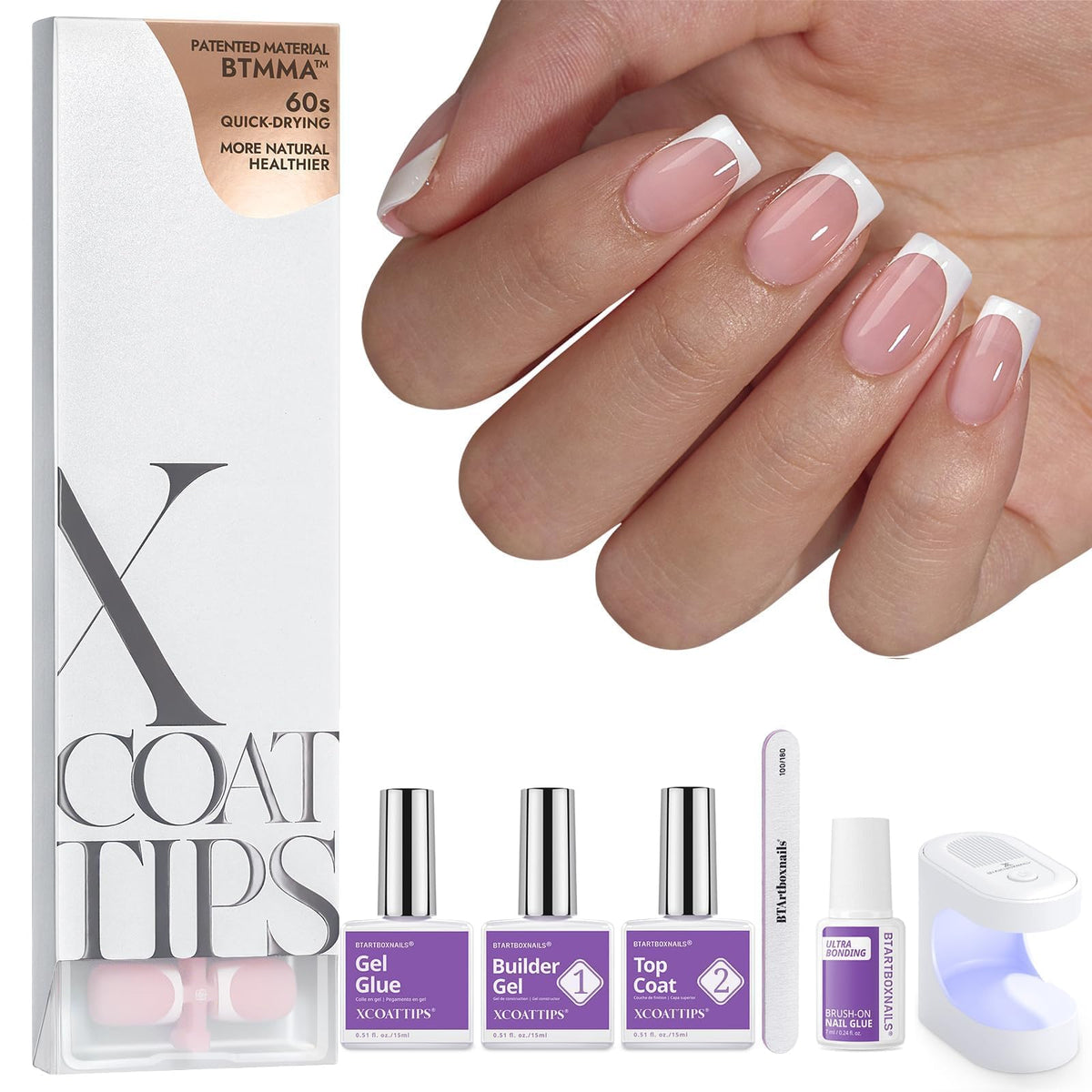 BTArtboxnails front packaging showing full kit and benefits