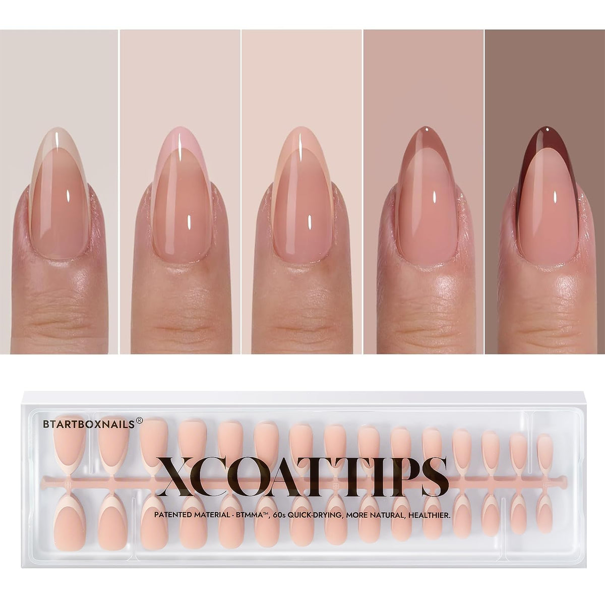 BTArtboxnails front packaging showing set contents and benefits