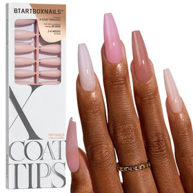 BTArtboxnails front packaging showing set and benefits for at-home salon results