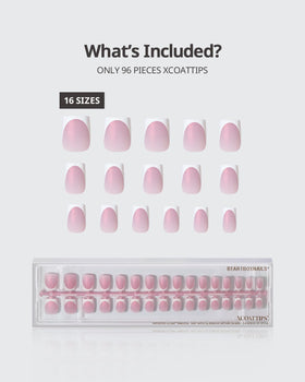 BTArtboxnails on a bride's hand showing elegant extra-short French tips for event-ready nails