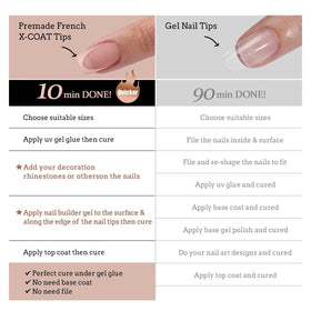 BTArtboxnails lifestyle image of short square French tips enhancing hands