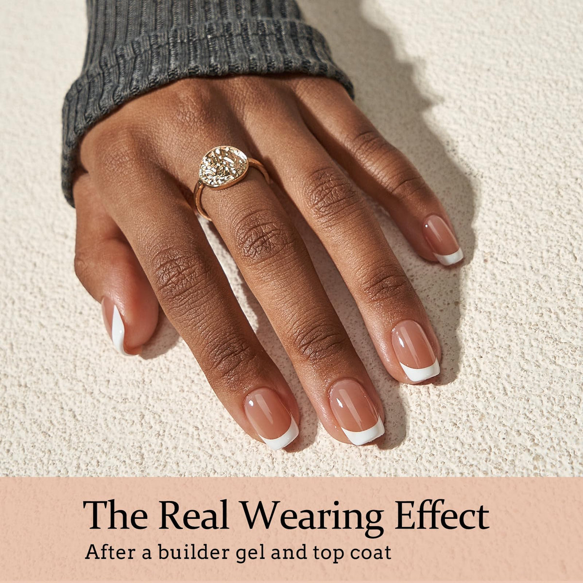 BTArtboxnails pre-applied primer and base coat visible on tip for quicker adhesion benefit
