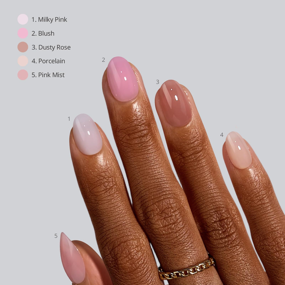 BTArtboxnails press-on nails being applied by hand demonstrating easy home use