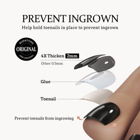 BTArtboxnails tip beside a coin showing scale and realistic size