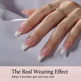 BTArtboxnails side profile showing curvature and tapered fit for improved comfort