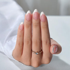BTArtboxnails side profile showing short almond shape for realistic fit benefit