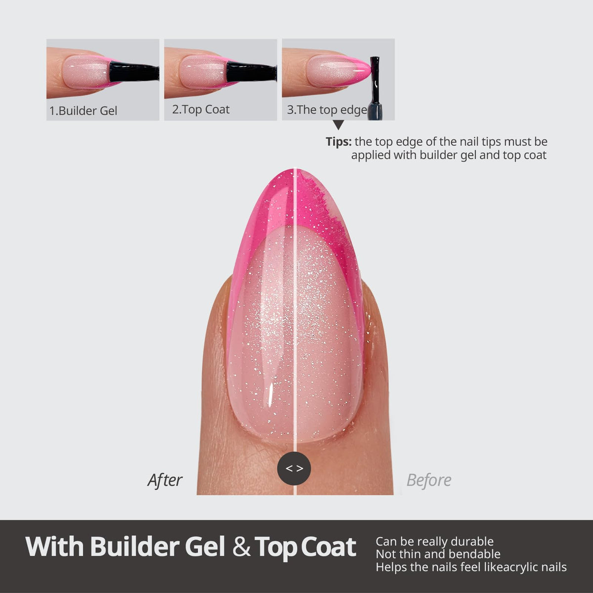 BTArtboxnails size chart displaying 16 sizes for a precise fit benefit