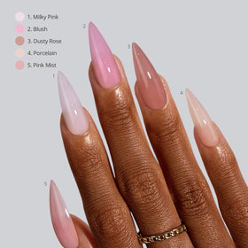 BTArtboxnails size chart layout with 16 sizes for precise fit and easy selection