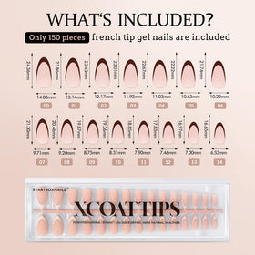 BTArtboxnails size comparison nail chart ensures correct fit