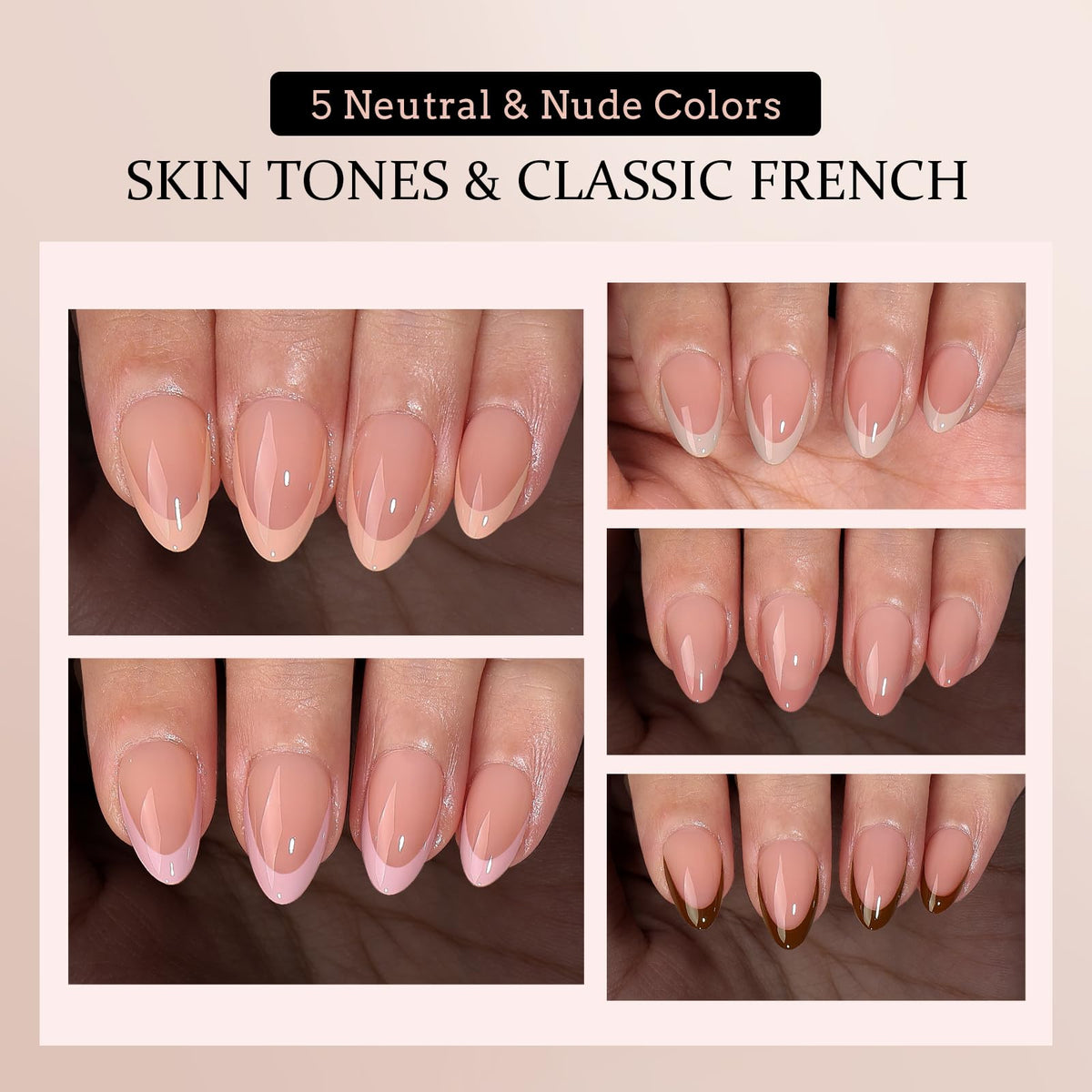 BTArtboxnails size sample laydown demonstrating multiple fit options