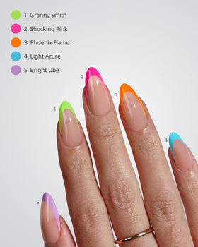 BTArtboxnails soft gel texture close-up highlighting flexible translucent material comfort