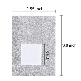 BTYMS cotton pad close-up showing lint-free texture and absorbency