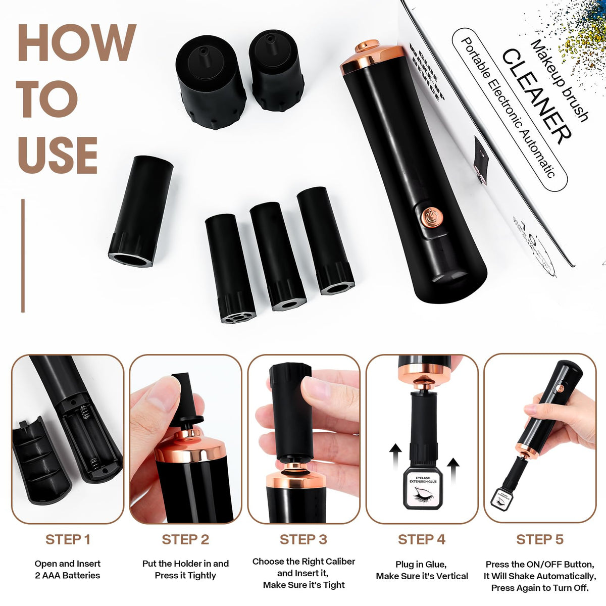 BUCICE in use mixing nail polish bottle delivering smooth, bubble-free finish