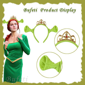 Bufeti princess crown close-up displaying detailed trim and decorative accents