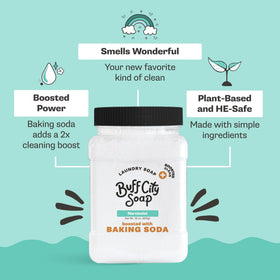 Buff City Soap Narcissist label details highlighting fragrance and usage benefits
