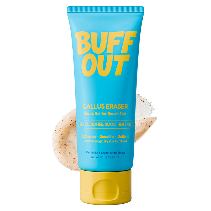 BuffOut front packaging showing gel tube and branding for quick identification
