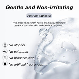 Bukamkom removed transparent hydrogel showing cling and lasting contact