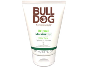 Bulldog Skincare texture close-up highlighting smooth, fast-absorbing cream