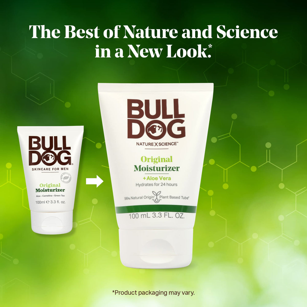 Bulldog cream texture close-up showing lightweight finish for quick absorption
